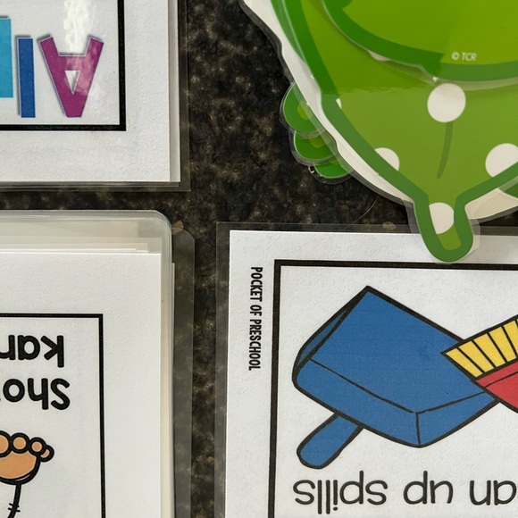 Classroom Decor Lot  Back To School Pencil Welcome, Teacher Happy Brown House - Picture 14 of 15